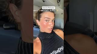 here’s how to find your model face #model #shorts