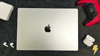 NEW M1 Pro Macbook Pro 16" Unboxing in Silver | ASMR Unboxing No Talking