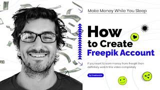 Become a Freepik Contributor | Account Create | File Ready | Upload Process Hindi -Tutorial | CM