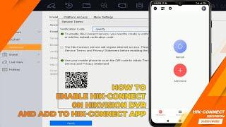 How To Enable Hik Connect On Hikvision DVR | Setup Hik Connect App