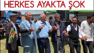 Yaşlıları yerinden kaldırıp halaya tutan tek orkestra Kars ölçülü köyü