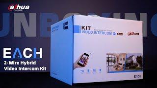 EACH 2-Wire Hybid Video Intercom Kit Unboxing