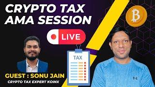 Crypto Tax Rules in India | Understand Crypto Taxation | Crypto Tax Live Session with CA Sonu Jain