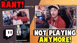 Summit1g Goes OFF on Streamers Getting The Last of Us 2 Early RANT! | Stream Highlights  #23