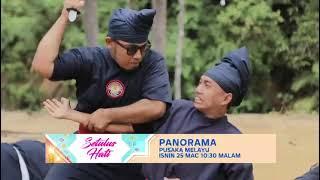 PANORAMA RTM, SILAT CEKAK PUSAKA HANAFI RAUB DAN EN. MAT PARANG TERSANG