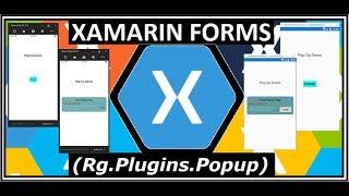 Xamarin.Forms Popup