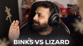 Binks vs. Lizard 