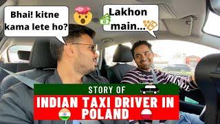 Story of an Indian Taxi driver in Poland | Indian in Poland | Life in Poland #indiansinpoland