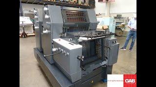 heidelberg printmaster gto 52 2 two colour offset printing machine for sale   Gab Supplies Ltd   200