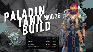 Mod 26 Paladin Tank Build W/ Offensive Insignias | Easy Cap!
