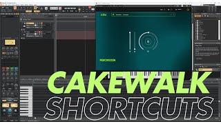 Important Shortcuts in Cakewalk by Bandlab