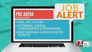 Job Alert: PNC Arena Hiring Event