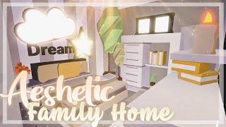 Aesthetic Family Home Speed Build Roblox Adopt Me!