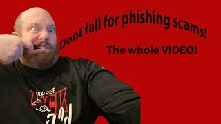 Phishing video DO YOU EMAIL??? (Full length video)