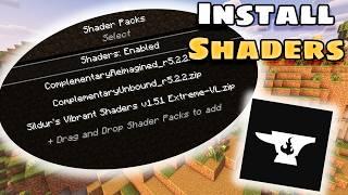 How to Install Shaders In CurseForge (Minecraft)