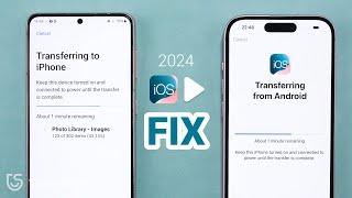 Move to iOS Not Working? Here is the Fix - iOS 18/17 (2024 New iPhone)