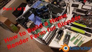 Render Farm Setup Tutorial for Blender | Part 1 of 2 - Hardware and Windows Installation