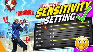 Best Sensitivity Setting For Headshot️ In Free Fire After Update ️ || 200 Sensitivity TIPS !!