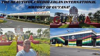 THE BEAUTIFUL CHEDDI JAGAN INTERNATIONAL AIRPORT OF GUYANA!