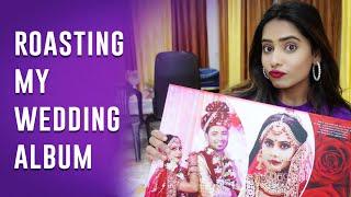 India Vlog- Roasting My Wedding Album | Oolfat