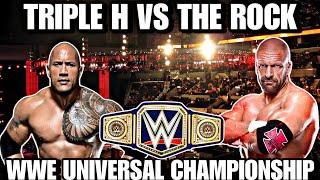 WWE Universal Championship Series: Triple H vs The Rock - Match 3 | The Final Showdown for Supremacy