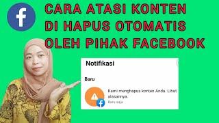 FACEBOOK HARI INI||CARA ATASI KONTEN DI HAPUS OLEH PIHAK FACEBOOK||FACEBOOK PROFESIONAL