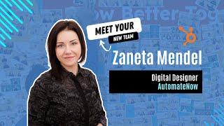 Zaneta Mendel - Digital designer at AutomateNow