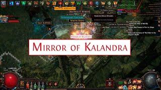 Our first ever Mirror of Kalandra drop l POE 3.25 Settlers of Kalguur