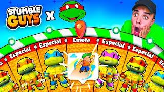 COMPRO x500 RULETAS TORTUGAS NINJA y CONSIGO el EMOTE SALTAR! 