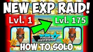 New Raid Mode MAX LEVELS Your Units FAST! (How To Beat New EXP Ticket Raid)