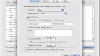 FileMaker Tutorial - 084 - Serial Numbers pt 1