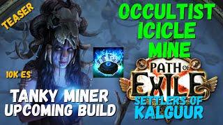 POE 3.25 Teaser of Upcoming Tanky Occultist Icicle Mine, Early-Access POB, Facetank Uber Shaper