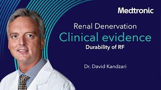 Durability of RF renal denervation