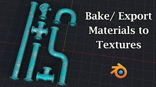 Export Procedural Texture or Material | Learn How To Bake Any Texture In Blender & Import Elsewhere