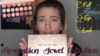 Revolution Jewel Collection - Deluxe Eyeshadow Palette | Full Eye Look | First Impressions