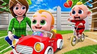 Don't Be Jealous Song | Mommy, Don't Leave Me! | Funny Kids Songs & Nursery Rhymes | Songs for KIDS