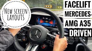 2024-2023 FACELIFT POV Test Mercedes-AMG A35 4MATIC Premium Plus