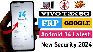 VIVO T2X 5G Frp Bypass Android 14 | Google Assistant not working | Vivo V2253 Frp Bypass Android 14