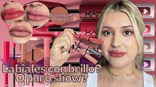 Labiales EFECTO GLOSS Shine Loud de NYX Cosmetics ¡NO TRANSIFEREN! | Stephanie Soria