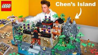 HUGE LEGO Ninjago Chen's Island MOC