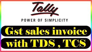 tds tcs in gst | tds in tally erp 9 | tds in tally | tcs entry in tally erp 9 | gst in tally erp 9