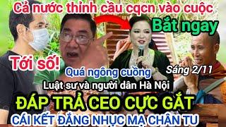 DƯ LUẬN HẢ HÊ Bà Hằng chính thức bị"NGHIỆP QUẬT"luật sư Hùng và anh trai Hà Nội LÊN TIẾNG cực gắt