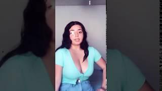 Hot Braless Girl With Nice Shaking Boobs. SUBSCRIBE FOR MORE