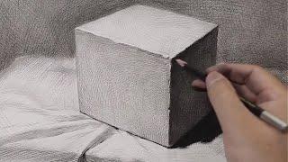 How to draw a basic shape cube