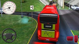 City Coach Bus Driving Simulator - Passenger Transport Driver 3D - Android Gameplay