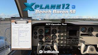 X-Plane 12 | Reality Expansion Pack (REP) | Beech Baron 58