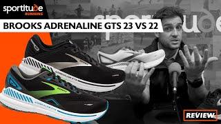 Brooks Adrenaline GTS 23 vs 22 Comparison Shoe Review | Sportitude Running 2023