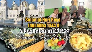 Masak Masak LebaranMenata Kue Lebaran Di Meja Vlog Lebaran Idul Adha 2023#dirahusnafamily