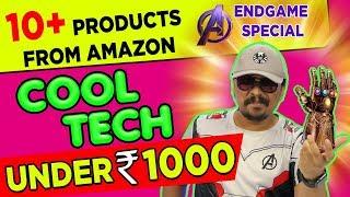 Top Tech Gadgets Under Rs.1000 - from AMAZON India |  Avengers Endgame Special