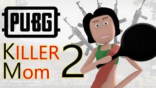PUBG - Killer Mom Part 2 | पब जी किलर माँ 2 | Goofy Works | PUBG BGMI Comedy Cartoon Video